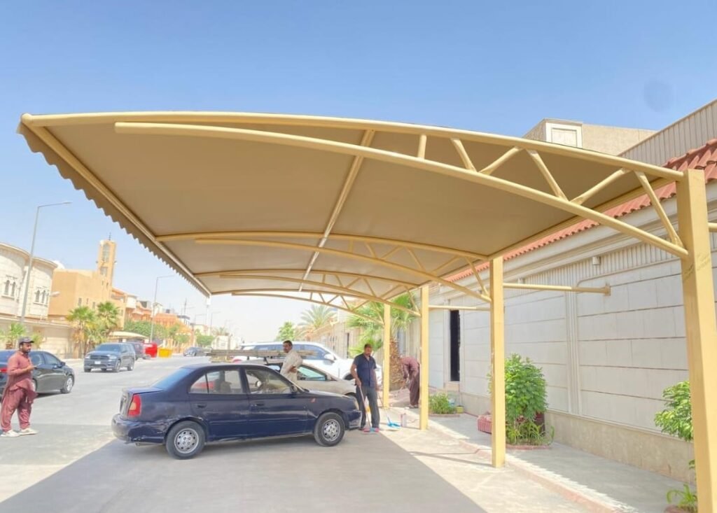 تركيب مظلات سيارات بالرياض